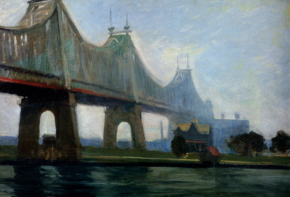 The Queensboro Bridge, Edward Hopper (1913)