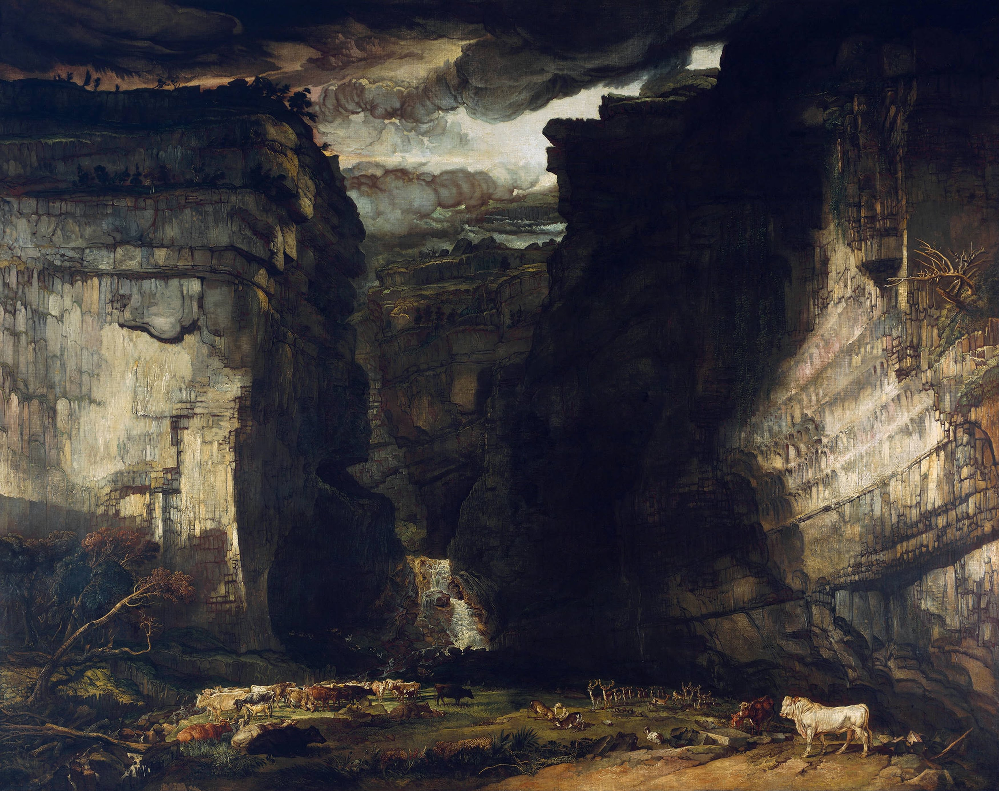 Gordale Scar, James Ward (1814, British)