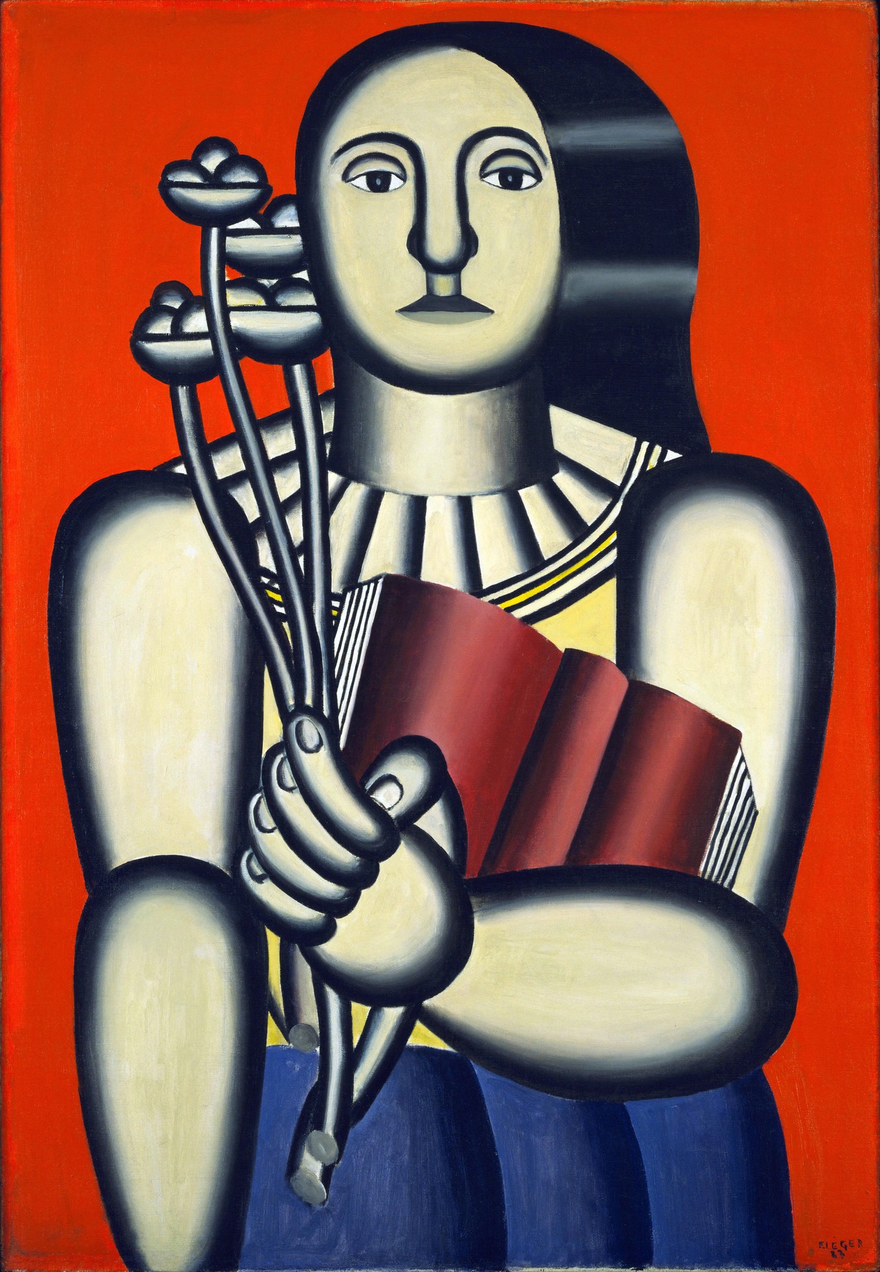 woman-with-a-book-fernand-leger-1923-french